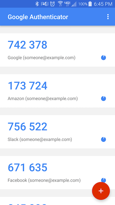 google authenticator totp mode